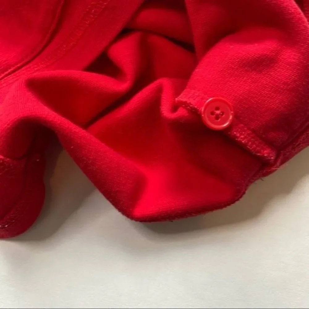 Gymboree Vintage Star Jumper Dress Red 9-18M